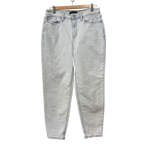 Calvin Klein Women's Light Blue High Rise Mom Denim Jeans 30 / Inseam 27in - Picture 15 of 17